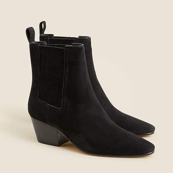 J crew Piper ankle boots in suede - Picture 1 of 7